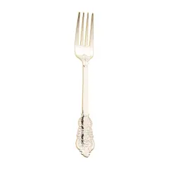 Shiny Baroque Gold Plastic Forks (600 Forks)