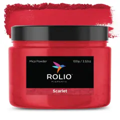 Rolio - 1 Jar Mica Powder (Scarlet) - 100g