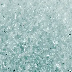 Oceanside Fusible Glass Frit Medium Red Reactive Transparent 96 COE - 8.5oz Jar (003)