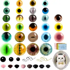 8-20mm 261 PCS Amigurum Safety Eyes for Crochet Animals