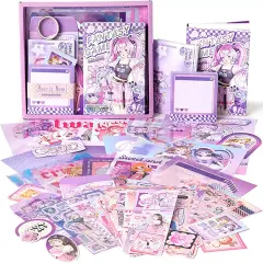Scrapbook Kit for Girls - Purple