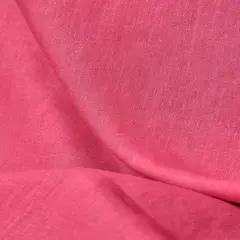 1 Yard Hot Pink Softened Linen Fabric, Lightweight Solid 62 Inches Wide for Apparel and Crafting