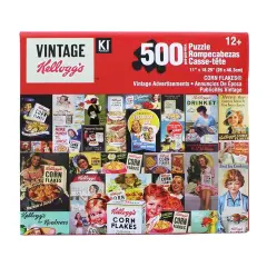Kellogg's Vintage Corn Flakes 500 Piece Jigsaw Puzzle
