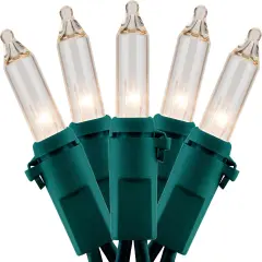 Pack of 2 Sets - 200 Clear Christmas String Lights -(33 Feet)