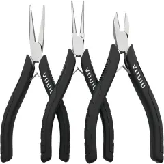 3-Piece Jewelry Pliers Set Jewelry Making Tools