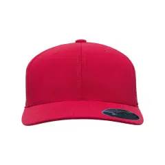 Team 365&reg; Flexfit Adult Cool & Dry Mini Pique Performance Cap SPORT RED