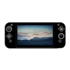 insten Protective Soft Silicone Skin Gel Cover Case [Anti-Slip][Lightweight][Slim Fit] for Use On Nintendo Switch Console with Joy-Con Attached - Black