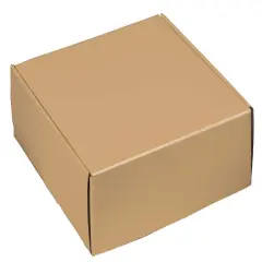 Pack/6: Kraft Decorative Mailer - 12 x 12 x 3"