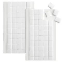 100 Pieces Sticky Putty for Hanging Things and Poster on Walls with No Damage - Adhesive Tacky Tabs for Picture Frames