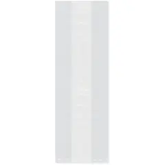 Plymor 5" x 3" x 15" (Pack of 100), 1 Mil Gusseted Plastic Bags