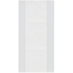 Plymor 10" x 4" x 20" (Pack of 100), 2 Mil Gusseted Plastic Bags