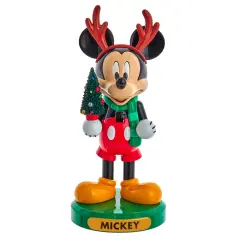 Kurt Adler 6-Inch Disney&copy; Mickey Mouse With Tree Nutcracker