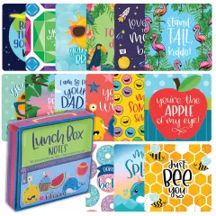 bloom daily planners Card Deck, 3" x 3", Lunch Box Notes