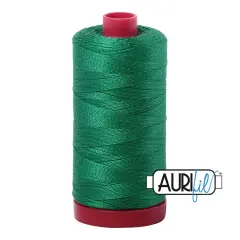 Green (2870) | 12wt Large Spool (325M / 356Y) | Aurifil Thread