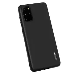 Matte Black Soft Flexible TPU Ultra Slim Phone Case Skin, Anti-Scratch Shockproof Compatible with Samsung Galaxy S20 Plus 6.7" / S20+ 5G by Insten