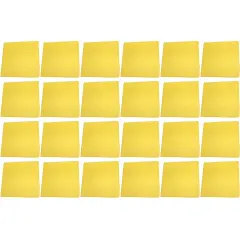 24 Pack Solid Polyester Bandanas Bulk Set for Crafts Costumes or Teams