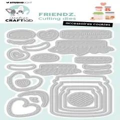 Studio Light Friendz Cutting Dies -Nr. 968 Cookie Accessories