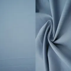 1 Yard Barbie Solid Knit Fabric, 57/58&Prime; Wide Polyester Spandex Blend DENIM VINTAGE