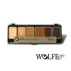 Wolfe FX 6 Color Palette / Face Paint Kit (Skinz)