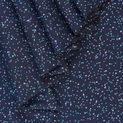 Mook Fabrics Dotted Flannel Fabric [108 in. Wide] - By The Yard Pageant Blue