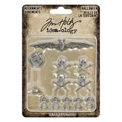 Idea-Ology Metal Adornments 12/Pkg-Halloween