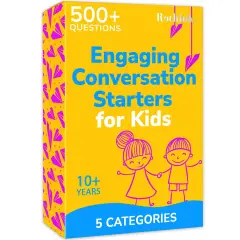 Rethink!: Conversation Starters for Kids | 100 Conversation Cards Family Pack