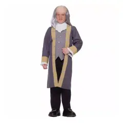 Inventor Scientist Ben Franklin Costume Child