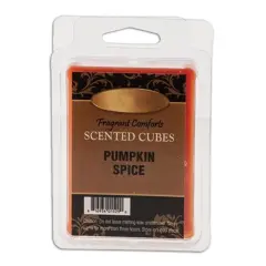 Pumpkin Spice Scent Cubes 2oz Six Pack Clove Cinnamon Aroma for Home