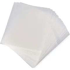 Paper Junkie 24-Pack Clear Project Protector Plastic Folders for Letter Size Documents, 11.4 x 8.9 Inches