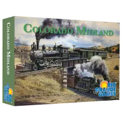 Rio Grande Games: Colorado Midland - Strategy Train Board Game, Build Rocky Mountain Railways, Build Your Fortune, Ages 12+, 3-5 Players, 45 Min