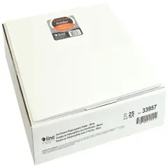 C-Line Poly 2-Pocket Portfolio Folder, Letter Size, White, Pack of 25