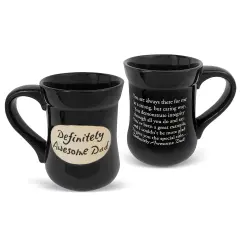 Collections Etc Definitely Awesome Dad Ceramic Mug, 20 oz.