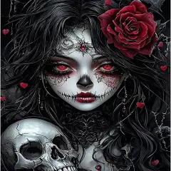 Gothic Diamond Painting Kits - 12x16 Inch