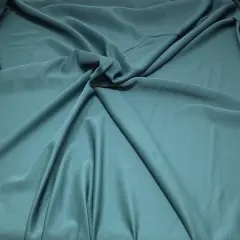 1 Yard Scuba Techno Knit Solid Fabric Smooth Stretch Apparel & Crafts 58"-60" Width Hunter Green