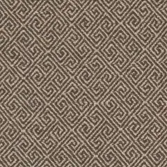 Greek Key Walnut - Brown Abstract & Geometric,Greek Key Upholstery Fabric 54 Inches"