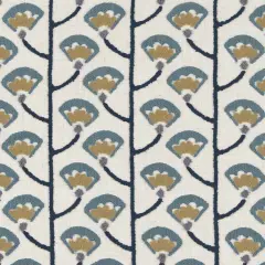 Upholstery Fabric - Blue Abstract & Geometric,Floral Upholstery Fabric 54 Inches"