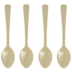 Fino 4.5-Inch Gold Plated Demi Spoon