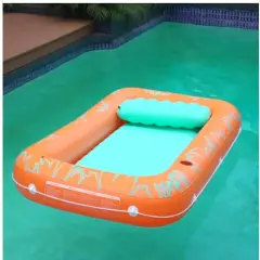 RAHEEV&reg; Summer Fun Inflatable Best Pool Float | Orange