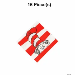 Dr. Seuss&trade; Birthday Beverage Napkins 16 Pc.