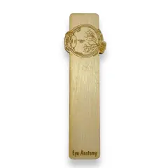 Bookmark - Eye Anatomy - Birch wood
