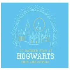 Harry Potter Hogwarts 4 Pack Blank Christmas Cards & Envelopes Set