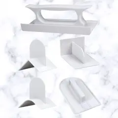 5 pcs Fondant Icing Smoother Polisher