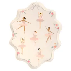 BALLERINA THEMED PARTY PLATES