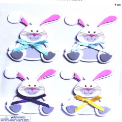 La Petites Easter Bunnies Dimensional Stickers