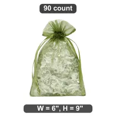 Elegant 6&rdquo; x 9&rdquo; Organza Bags Ideal for Special Gifts