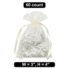 3" x 4" Organza Bag Small and Practical Gift Bag