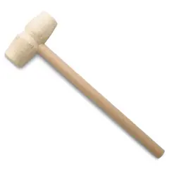 Mini Wooden Hammer for Chocolate, Breakable Heart, Wood Crab Mallets, 5 1/2 Inch Wooden Mallet, Mini Mallet,Small Wooden Hammer, Crafts and Party Props