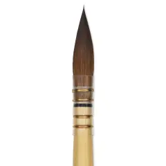 Da Vinci Artissimo Kolinsky Red Sable Brush - Quill, Short Handle, Size 4