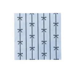 SKY BLUESIGNATURE BOW LARGE NAPKINS