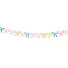 BOW TISSUE PAPER GARLAND